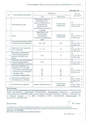 Химпро: Протокол 2